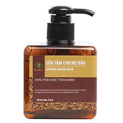 Sữa Tắm Thảo Mộc Mềm Mại, Sáng Hồng Da Cho Mẹ Bầu Wonmom 250ml