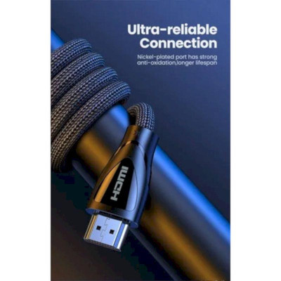 Ugreen UG80405HD140TK 5M 2.1 8K 60Hz 48Gbps 4k 120 hz màu đen Cáp HDMI 2.1 độ phân giải siêu Cao - HÀNG CHÍNH HÃNG