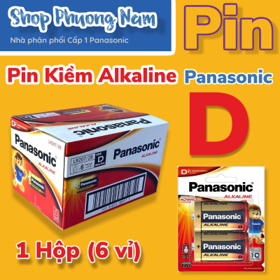 Pin Đại Panasonic Ankaline LR20T/2B Hàng Chính Hãng