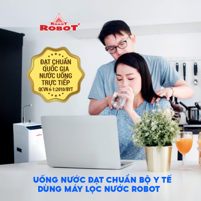 MÁY LỌC NƯỚC NÓNG THÔNG MINH ROBOT RBSmartPlus-9 - Hàng Chính Hãng