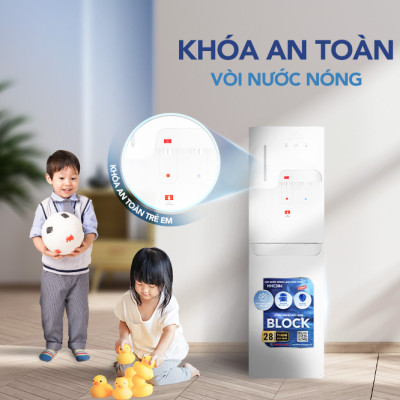 Cây nước nóng lạnh hút bình Hòa Phát HHC386 - Bảo hành 28 tháng - Hàng chính hãng
