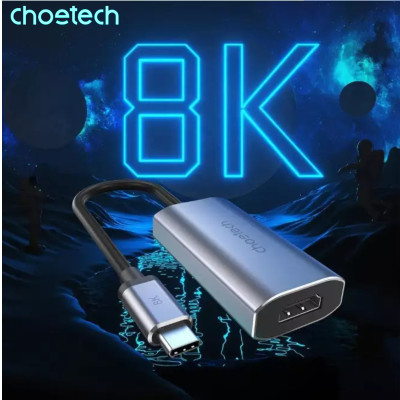 Cáp chuyển đổi Choetech HUB-H16 Type C sang HDMI 8K60Hz  (hàng chính hãng)