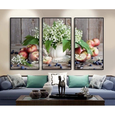 Bộ tranh ranh tráng gương deccor nhà cửa