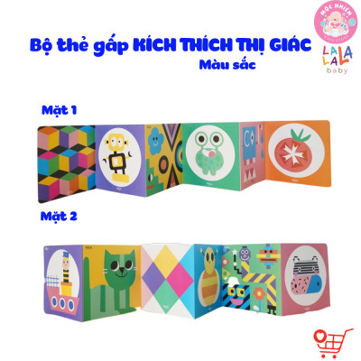 Bộ Thẻ Zigzag Lalala Baby Kích Thích Thị Giác Trí Não Cho Trẻ Sơ Sinh (0-12 Tháng)