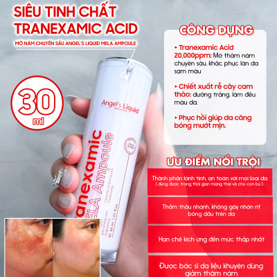 Siêu Tinh Chất Tranexamic Acid Mờ Nám Chuyên Sâu Angel