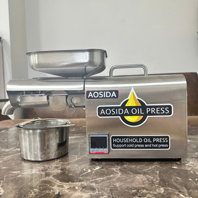 Máy ép dầu thực vật nóng và lạnh dùng trong gia đình thương hiệu Anh Quốc cao cấp AOSIDA A250 - Hàng Nhập Khẩu