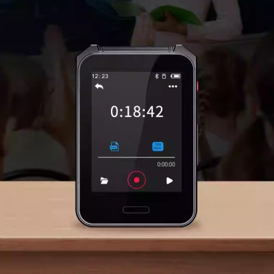 Máy Nghe Nhạc Ruizu C3 - Màn Hình 2.4 Inch, Bluetooth 5.3, Hỗ Trợ Đa Định Dạng MP3 WMA APE FLAC AAC, Hỗ Trợ Thẻ Nhớ Lên Tới 128Gb, Pin Lithium 300mAh 10 Tiếng, Sạc Nhanh Type-C, Kết Nối PC, Ghi Âm, Học Sinh, Sinh Viên, Thể Thao - Hàng Chính Hãng