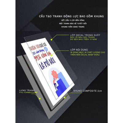 Tranh động lực trang trí phòng làm việc - Nếu muốn đi nhanh hãy đi một mình - DL417