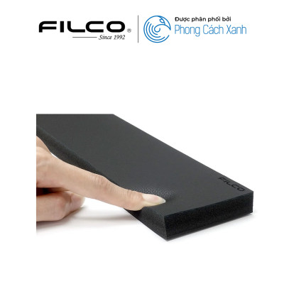 Kê tay bàn phím cơ Filco Animal Free Leather Macaron - L3 Black (Kiểu tách) - Hàng Chính Hãng