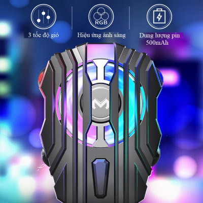 Quạt Tản Nhiệt Điện Thoại FL01 - Làm Mát Nhanh, Công Suất Lớn - Chuyên Dành Cho Game Thủ - Hàng Nhập Khẩu