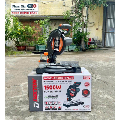 (chính hãƞg) Máy cắt nhôm DEKTON 210mm (DK-CN210PLUS) -Công suất 1500W- Bảo hành chính hãƞg,