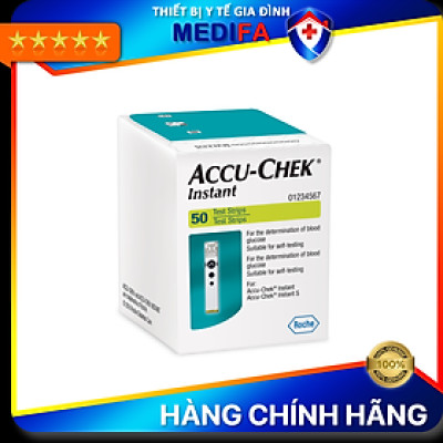Hộp 50 Que Thử Đường Huyết ACCU-CHEK Instant