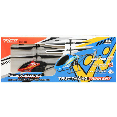 Đồ Chơi Trực Thăng Trinh Sát - Điều Khiển Từ Xa - Winka DK81309 - Màu Đỏ