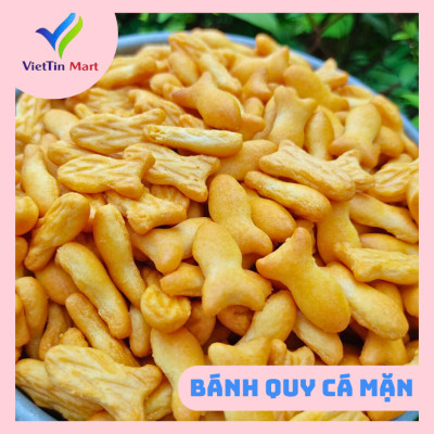 Bánh Cá Mặn Viettin Mart 250g