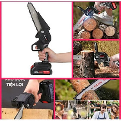 BỘ MÁY CƯA XÍCH CƯA GỖ MINI SIÊU MẠNH CHẤT LƯỢNG