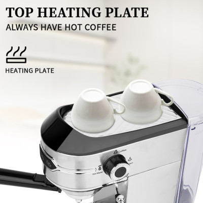 Máy pha cà phê Espresso DSP KA3065 1450W - Áp lực bơm 15bar - HÀNG NHẬP KHẨU