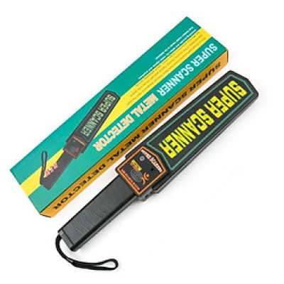 ROGTZ - Máy Dò Kim Loại Cầm Tay Super Scanner MD3003B1 - Nhanh Chóng, Chính Xác 99% Báo Hiệu Âm Thanh Đèn LED Rung Khoảng Cách Dò 30cm Nhựa ABS Nhỏ Gọn Hoạt Động 40 Tiếng An Ninh Sân Bay Cơ Quan Tổ Chức Ngân Hàng Máy Móc Linh Kiện- Hàng Chính Hãng