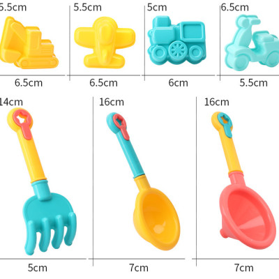 Bộ đồ chơi xúc cát 18 món cho bé yêu, nhựa an toàn cho bé yêu