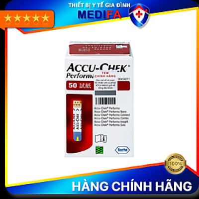 Que Thử Đường Huyết Accu-chek Performa 50 ( Soi tai )