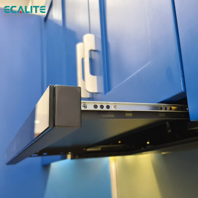 Máy Hút Mùi Âm Tủ H-Series Ecalite EH-AT90LCD -  Kính Đen - Điều Khiển Cảm Ứng 3 Tốc Độ - Màn Hình LCD Hiện Đại - Hàng Chính Hãng