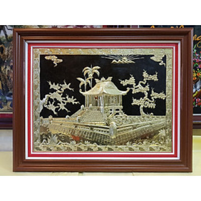 TRANH ĐỒNG CHÙA MỘT CỘT- CHÙA DIÊN HỰU