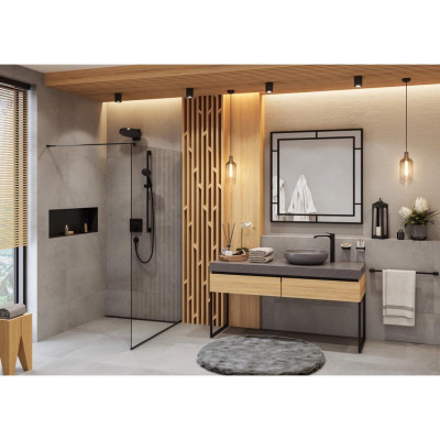 Thanh treo khăn đơn HANSGROHE AddStoris 41747