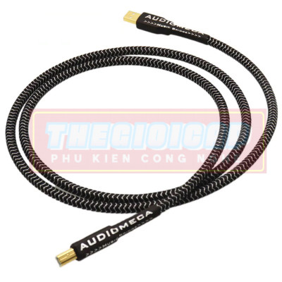 ROGTZ Dây USB AUDIOMECA MẠ BẠC Dài 1,5m - Hàng Nhập Khẩu