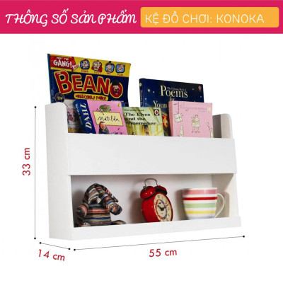Kệ để đồ chơi cho bé SMLIFE Konoka