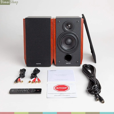 Edifier R1700BTs - Loa Bookself Kiểm Âm, Bluetooth 5.0 / RCA Kép / Sub Out, Công Suất 66W - Hàng chính hãng