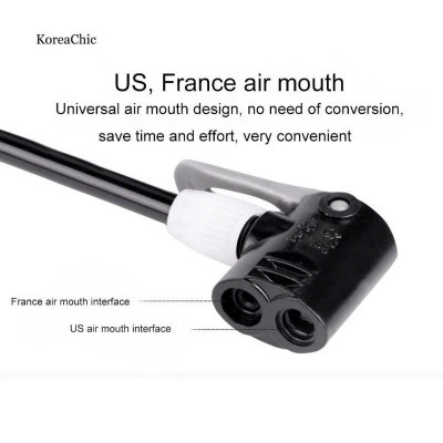 Bơm xe đạp, xe máy xách tay siêu nhẹ, áp suất 120 PSI, thân hợp kim siêu bền, hỗ trợ cả van Mỹ và van Pháp, bơm được cho tất cả các loại xe đạp bao gồm xe đua, xe địa hình, xe đạp đường trường 