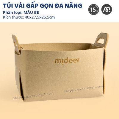 Túi gấp gọn đa năng Mideer đựng quần áo , đồ chơi Toy Storage Bag