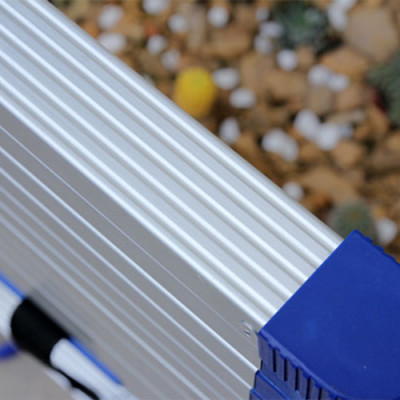 Thang Nhôm Rút Gọn Đơn Advindeq ADT214B (4.9m) - Xanh - Hàng Chính Hãng