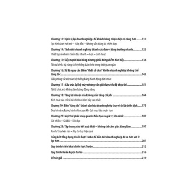 Sách Tăng Tốc Doanh Nghiệp 21 cách thiết lập hệ thống, tối ưu lợi nhuận và bứt phá kết quả, Tác giả Brian Tracy