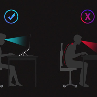 Đế Tản Nhiệt Cho Laptop, Macbook - Giá Đỡ, Kệ Đỡ, Phụ Kiện Cao Cấp Cho Macbook, Laptop Bằng Hợp Kim Nhôm Điều Chỉnh Tầm Nhìn Thông Minh Gấp Gọn KUNBE - Hàng Chính Hãng