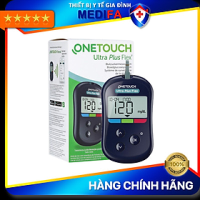 Máy đo đường huyết OneTouch Ultra Plus Flex dễ dàng sử dụng phù hợp với mọi độ tuổi