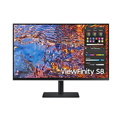Màn hình đồ họa Samsung ViewFinity S8 UHD LS32B800PXEXXV( 32 inch ( 3,840 x 2,160 ) IPS / 60Hz / 5ms / Display Port / HDMI / USB Hub / USB - C Charging 90W ) - Hàng Chính Hãng