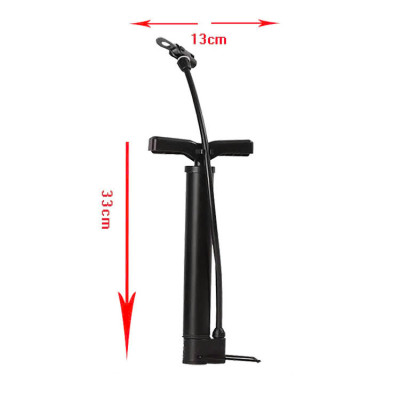 Bơm xe đạp, xe máy xách tay siêu nhẹ, áp suất 120 PSI, thân hợp kim siêu bền, hỗ trợ cả van Mỹ và van Pháp, bơm được cho tất cả các loại xe đạp bao gồm xe đua, xe địa hình, xe đạp đường trường 