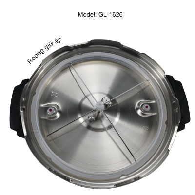 Nồi áp suất Gali GL-1626, dung tích 17lít, Sử dụng hoàn hảo cho các nhà hàng, quán ăn, trường học, hàng chính hãng 100%, bảo hành 24 tháng Gali