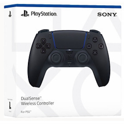  Tay cầm chơi game Ps5 Dualsense Wireless Midnight Black -Hàng Nhập Khẩu