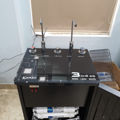 Máy Lọc Nước R.O Hydrogen KANZO KZ-RO-NL100CH-HI 10 Lõi Nóng Lạnh Hàng chính hãng