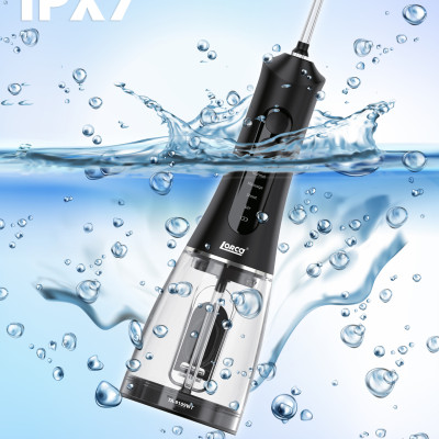 Máy Tăm Nước Cầm Tay Chính Hãng Lorca TA 9109WT Vệ Sinh Răng Miệng, Bộ 5 Đầu Tăm, 5 Chế Độ Sử Dụng