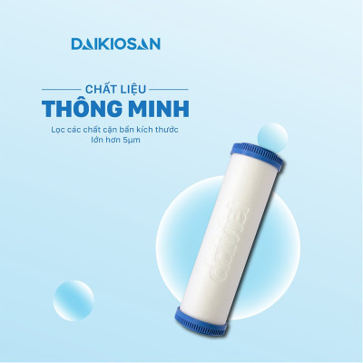 Chính Hãng - Lõi Lọc Nước RO Số 1 Lõi PP 10" 5 Micro Đại Việt