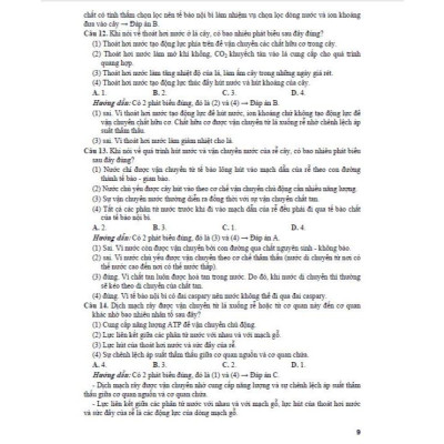 Sách - Cẩm nang ôn tập trọng tâm môn sinh học luyện thi tốt nghiệp THPT (dùng chung các bộ sgk hiện hành) - HA