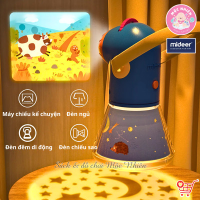 Đồ Chơi Đèn Pin Kể Chuyện Mideer Phiên Bản 12 Truyện - Mideer StoryBook Torch (có bản dịch tiếng Việt)