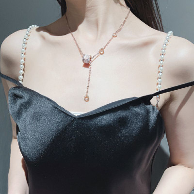 Dây cài áo lót dây cài áo bra dây áo ngực ngọc trai sang chảnh