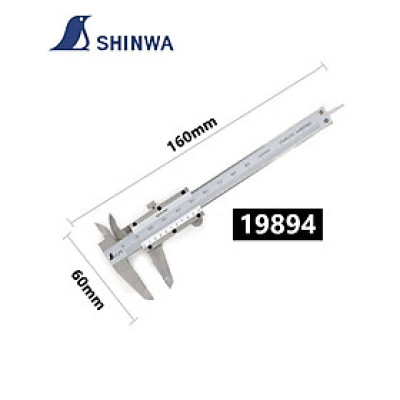 THƯỚC CẶP CƠ INOX SHINWA