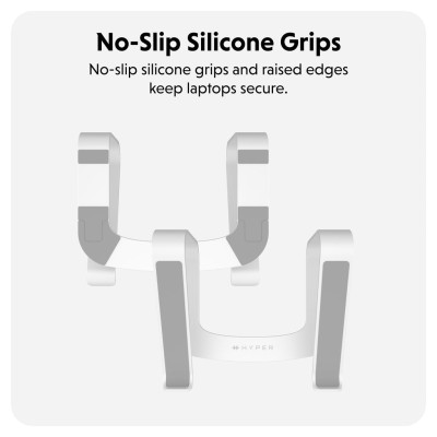 Giá Đỡ Công Thái Học HyperSpace Ergonomic Laptop Stand – HS1110WHGL - Hàng chính hãng
