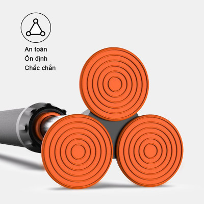 Xà Đơn Gắn Cửa FED-0228 | Kích thước 115-140cm (Chịu lực 400kg - Có chốt khóa an toàn khi gắn xà - Dễ dàng tháo lắp không cần khoan tường)