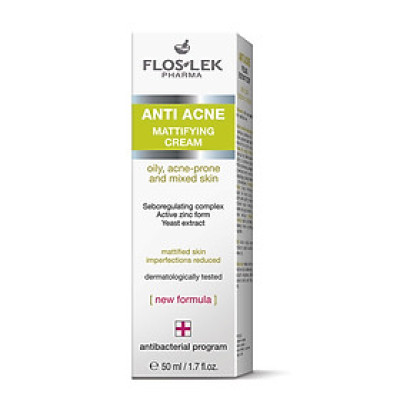 Kem kiểm soát dầu và điều tiết nhờn Floslek Pharma Mattifying Cream 50ml