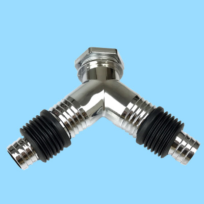 Bộ thoát nước máy giặt, thoát nước thải kiêm chống mùi hôi, ngăn côn trùng trào ngược – Bộ chia 2, MIHOCO 21